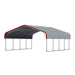 Chery Industrial | 20x20 ft Heavy Duty Metal Garage Carport