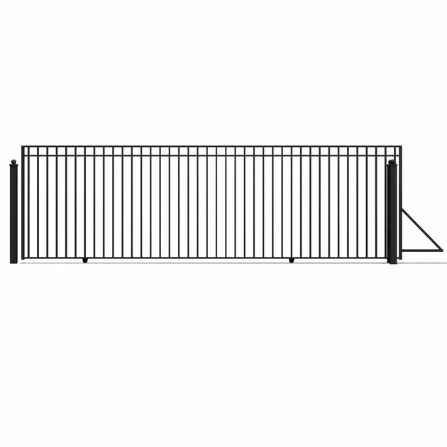 Chery Industrial | 20x6 ft Steel Sliding Driveway Gate - MADRID Style