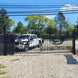 Chery Industrial 20x8 ft Steel Dual Swing Driveway Gate