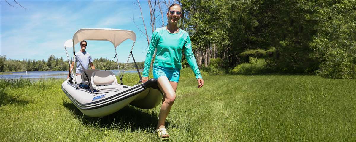 Sea Eagle 437ps Paddleski™ - Startup - On Water
