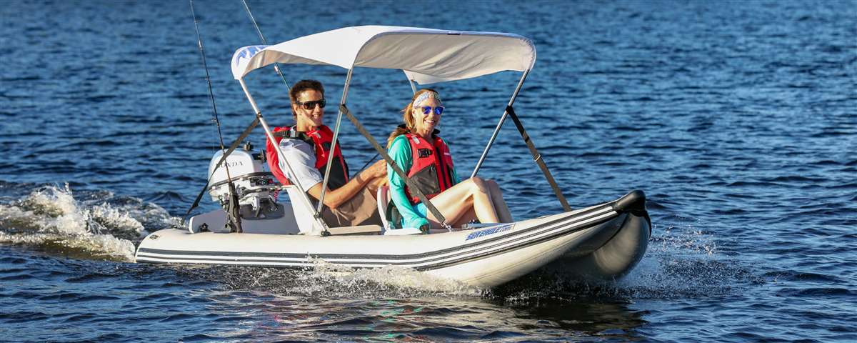 Sea Eagle 437ps Paddleski™ - Startup - Top View