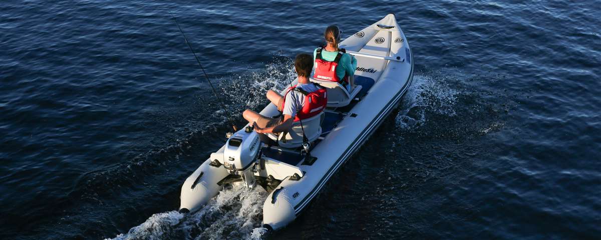 Sea Eagle 437ps Paddleski™ - Startup - Angle View
