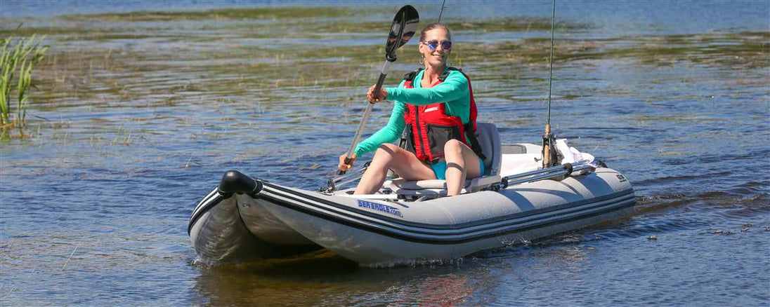 Sea Eagle 437ps Paddleski™ - Startup - Close-up