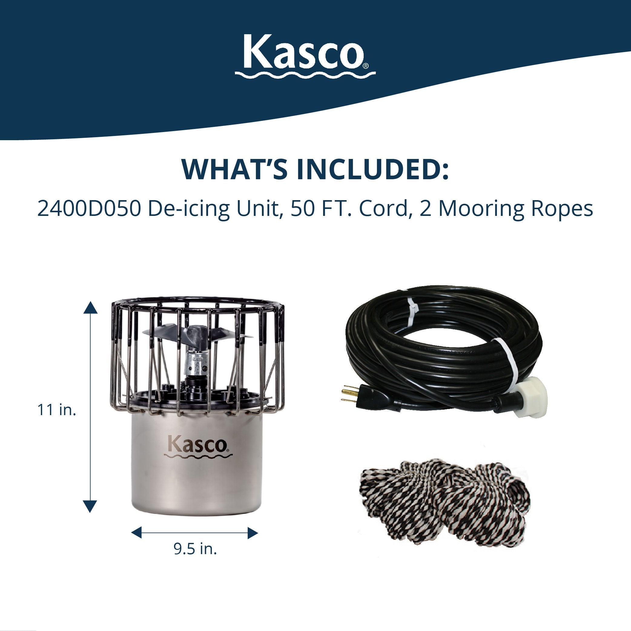 Kasco Marine | Dock & Marina De-Icer