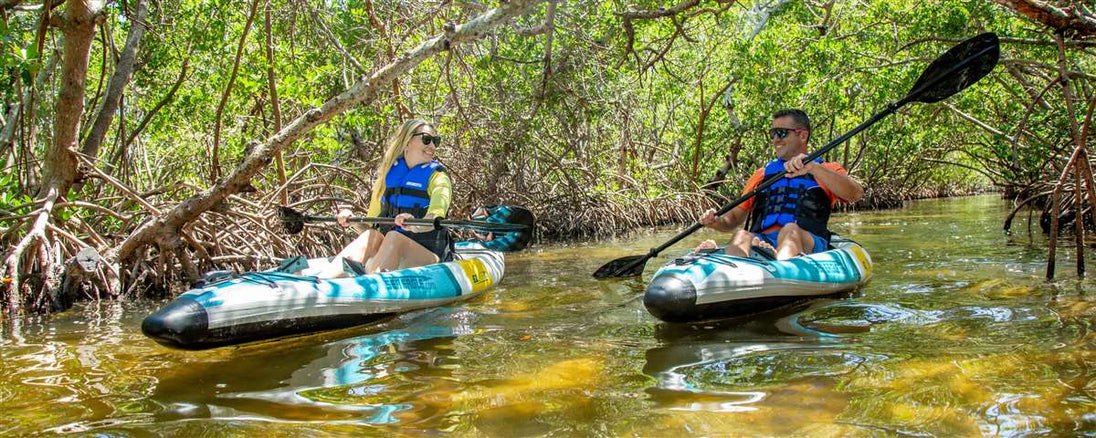 Sea Eagle EZLite10™ - Pro Carbon - On Water
