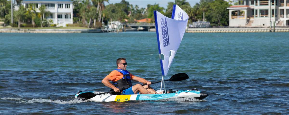 Sea Eagle EZLite10™ - Pro Carbon - Angle View