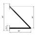 Chery Industrial 25ft Steel Sliding Driveway Gate with 5ft Pedestrian Gate