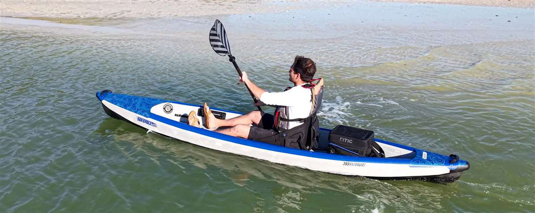 Sea Eagle 393rl RazorLite™ - Pro Carbon - On Water