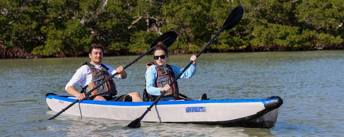 Sea Eagle 473rl RazorLite™ - Pro Carbon - On Water