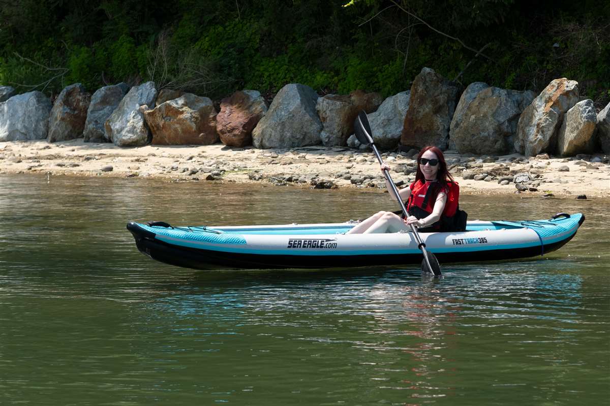 Sea Eagle 385ft FastTrack™ V-bottom - Pro - Side View