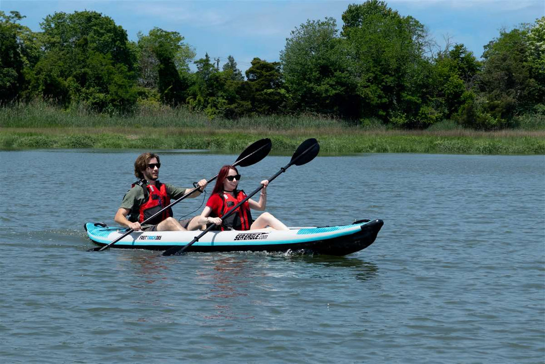 Sea Eagle 385ft FastTrack™ V-bottom - Pro Solo - Setup View
