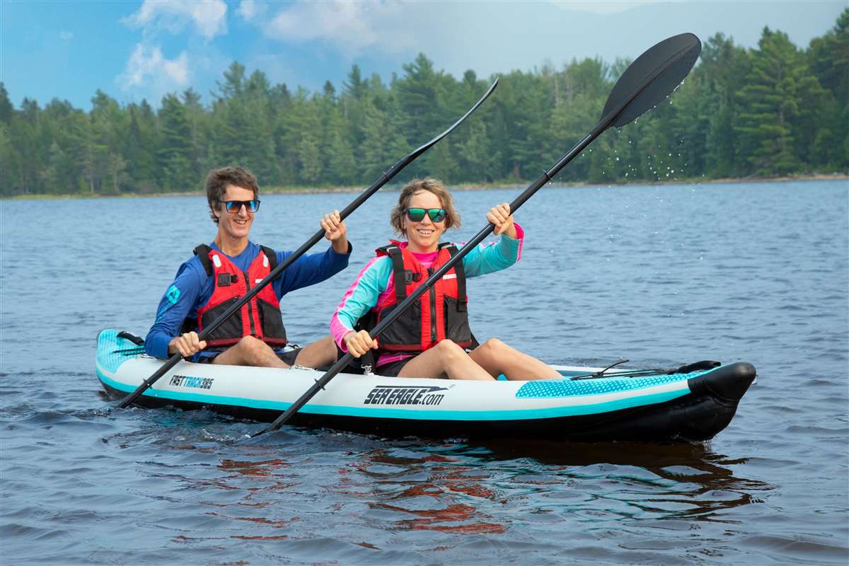 Sea Eagle 385ft FastTrack™ V-bottom - Pro Solo - Front View