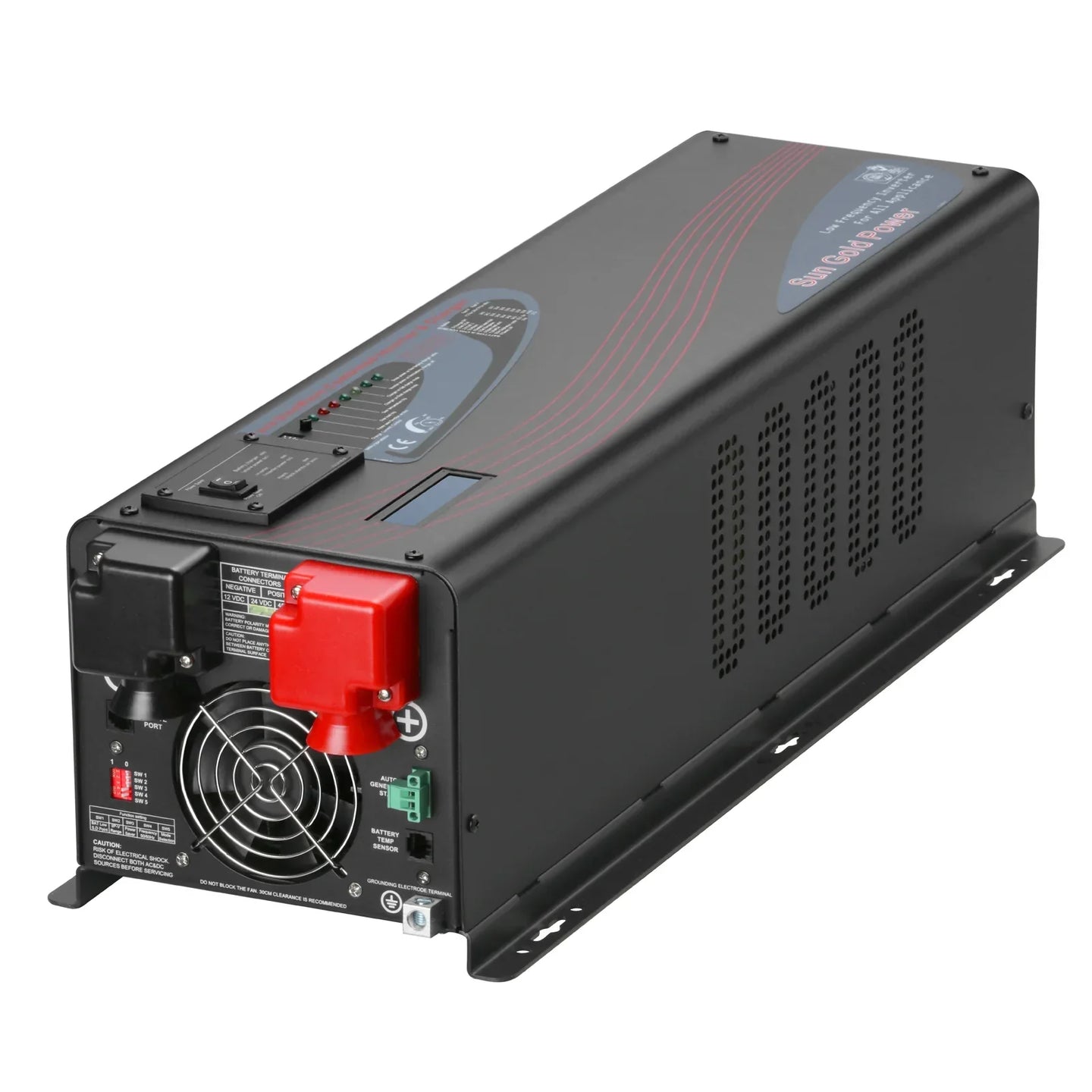 6000W DC 24V/ 48V Split Phase Pure Sine Wave Inverter With Charger - 6KW 24V Inverter