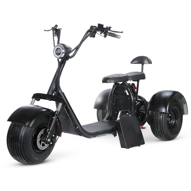 SoverSky T7.0 Electric Golf Trike | 2000W Fat Tire - Black