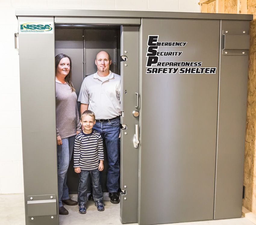 Swisher ESP Safety Shelter- 6 Person Residential Capacity