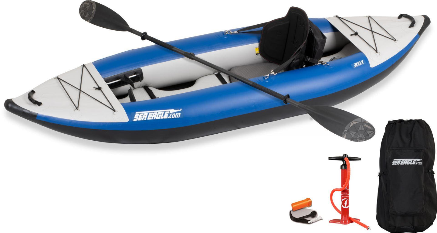 Sea Eagle 300x Explorer - Pro Carbon - Angle View