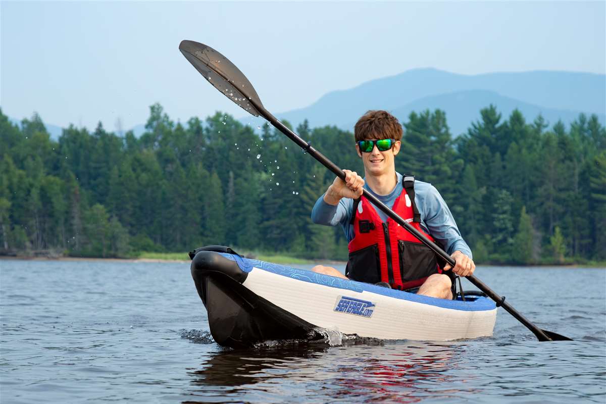 Sea Eagle 393rl RazorLite™ - Pro Carbon - Front View