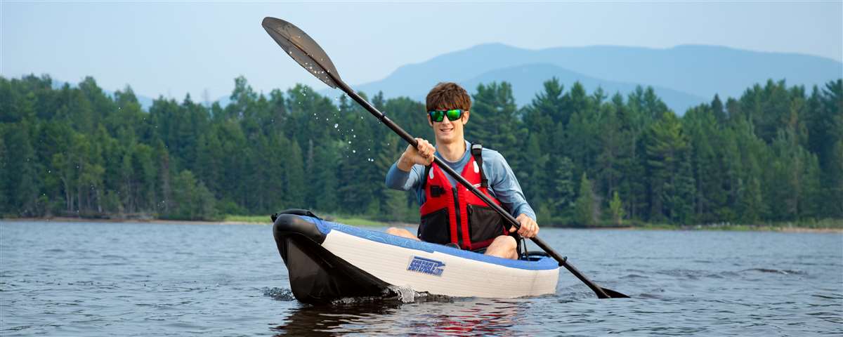 Sea Eagle 393rl RazorLite™ - Pro Carbon - Action Shot
