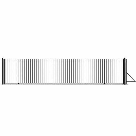 Chery Industrial | 30x6 ft Steel Sliding Driveway Gate - MADRID Style