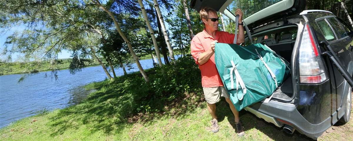 Sea Eagle TC16 - Electric Pump 3 person - Close-up