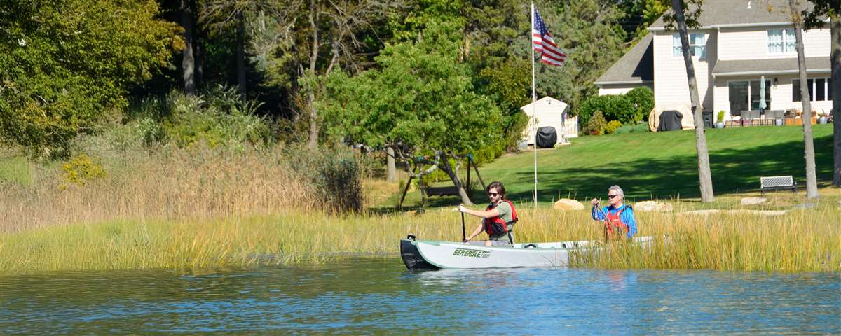 Sea Eagle TC16 - Electric Pump 3 person - Package Contents