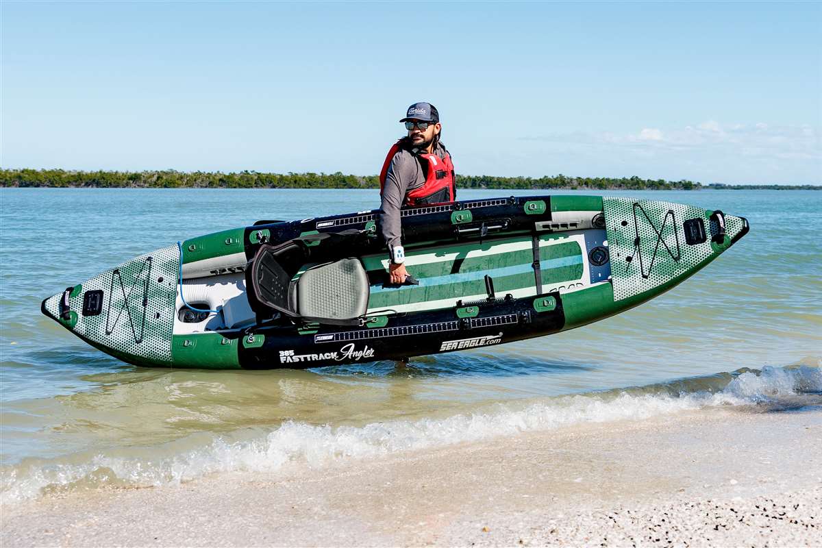 Sea Eagle 385fta FastTrack™ Angler - Pro Solo - Side View
