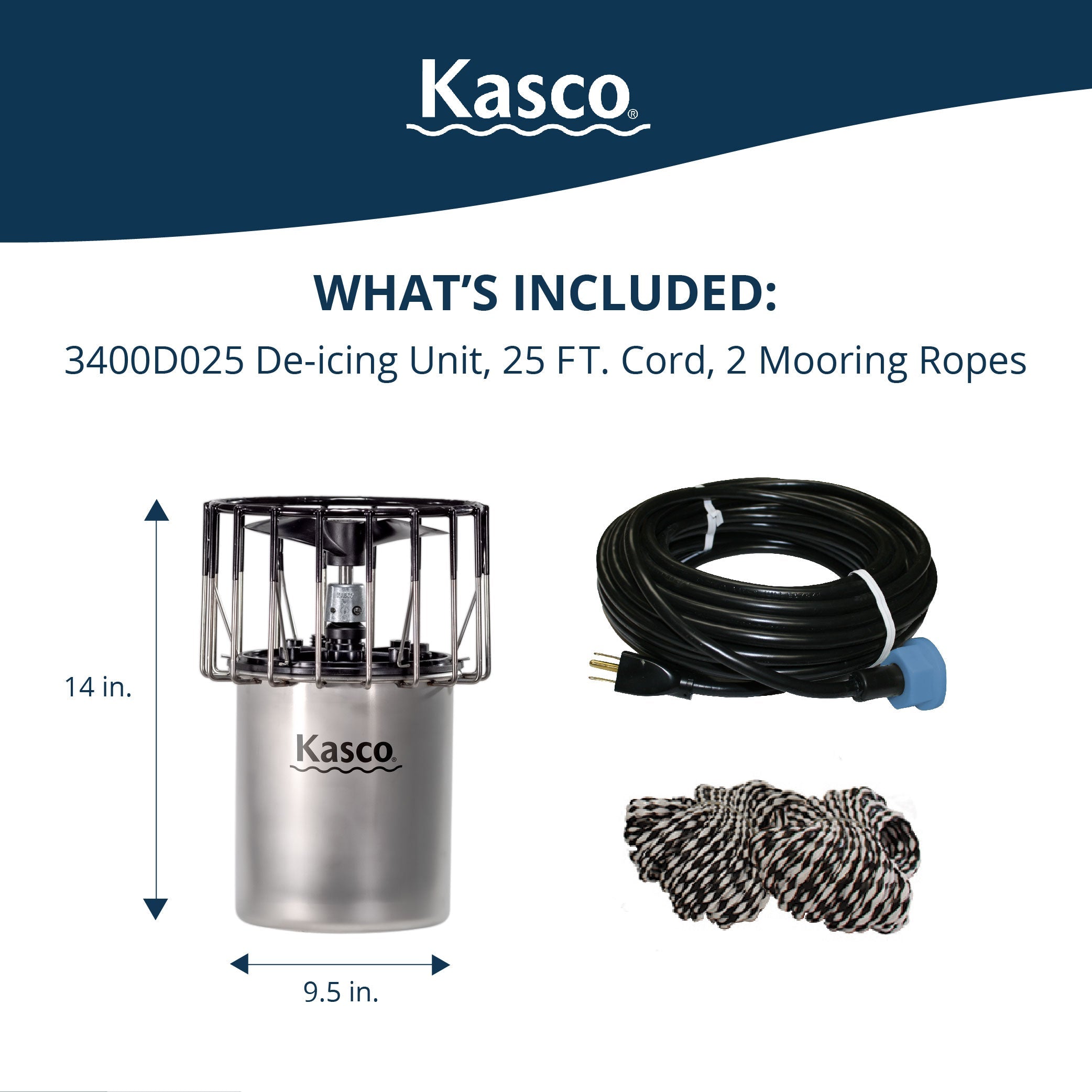 Kasco Marine | Dock & Marina De-Icer