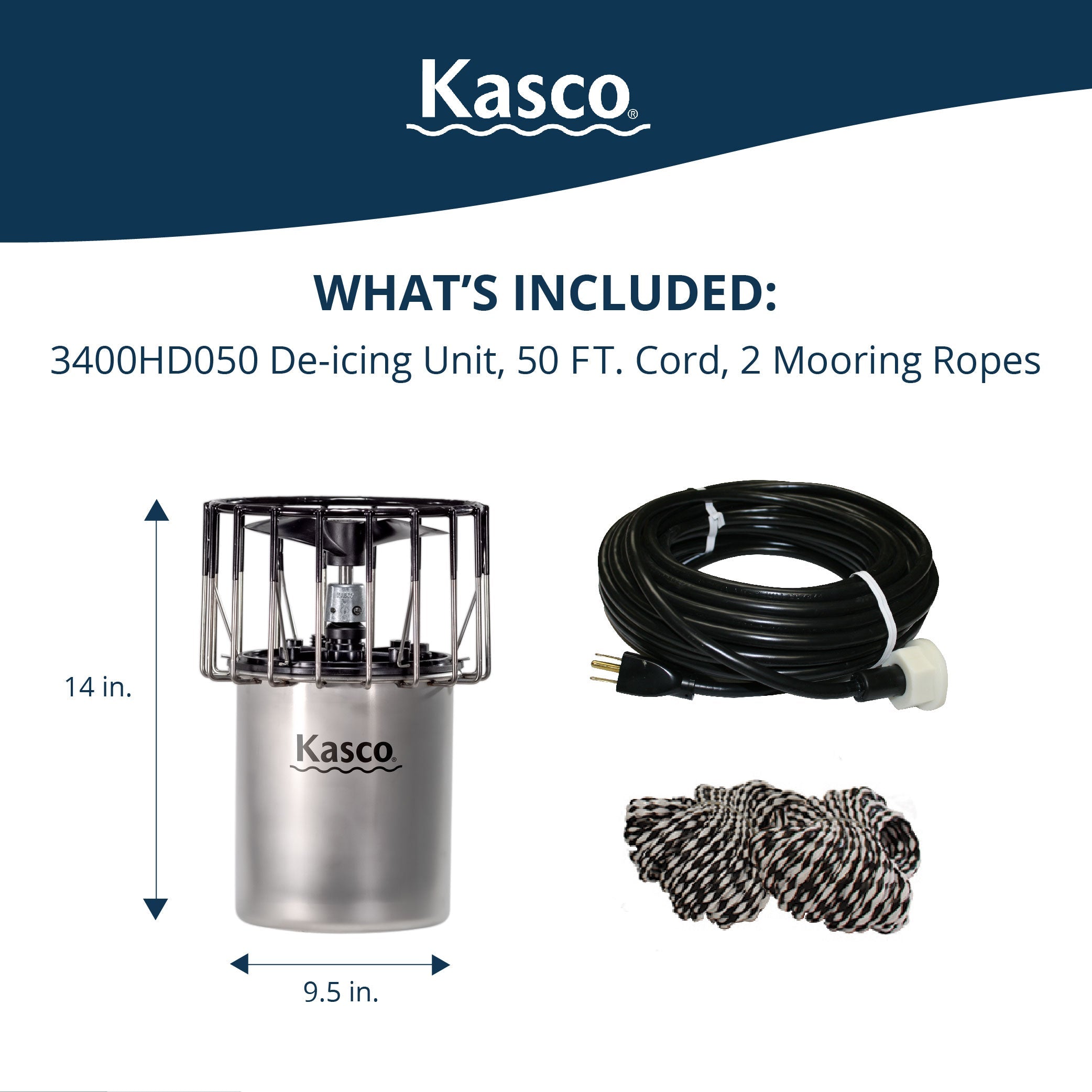 Kasco Marine | Dock & Marina De-Icer