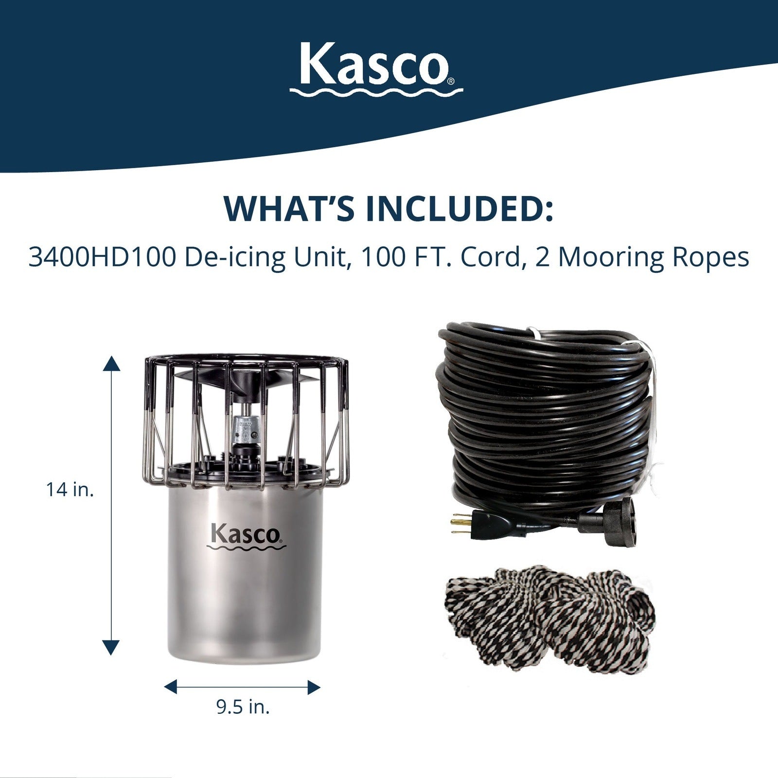 Kasco Marine | Dock & Marina De-Icer