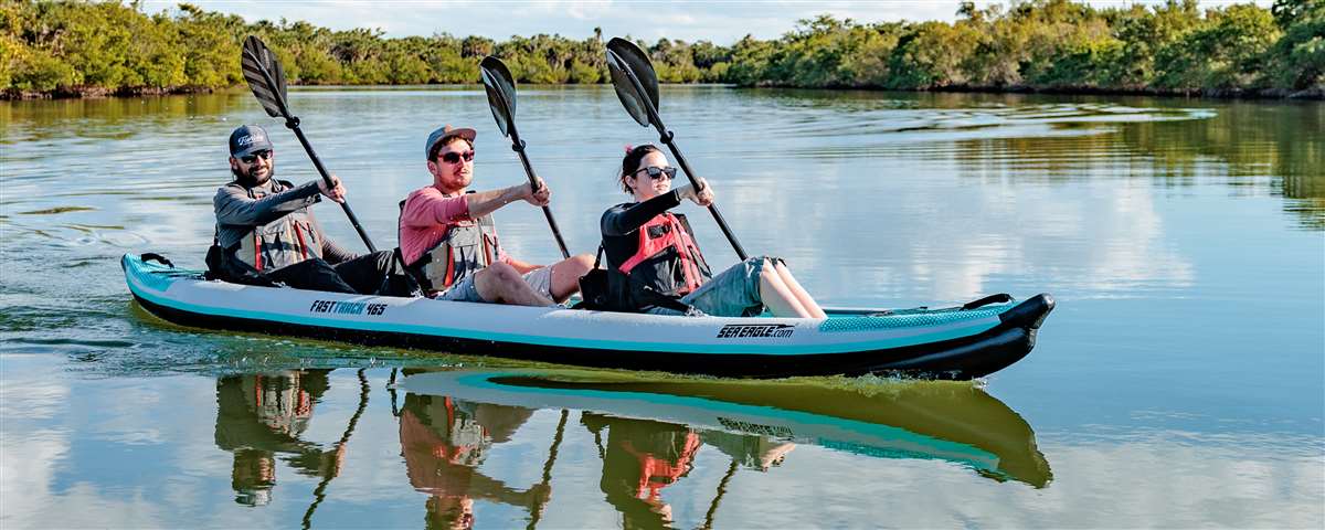Sea Eagle 465ft FastTrack™ V-bottom - Pro - Action Shot