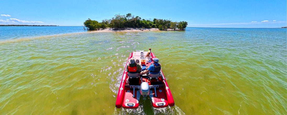 Sea Eagle FastCat14™ Catamaran - Deluxe - Top View
