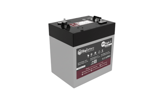 36V EAGLE2 1.63 kWh LiFePO4 Battery with Heater and Comms