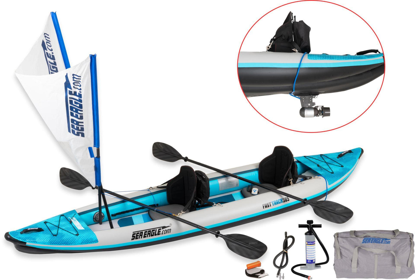 Sea Eagle 385ft FastTrack™ V-bottom - Pro Solo - View 19