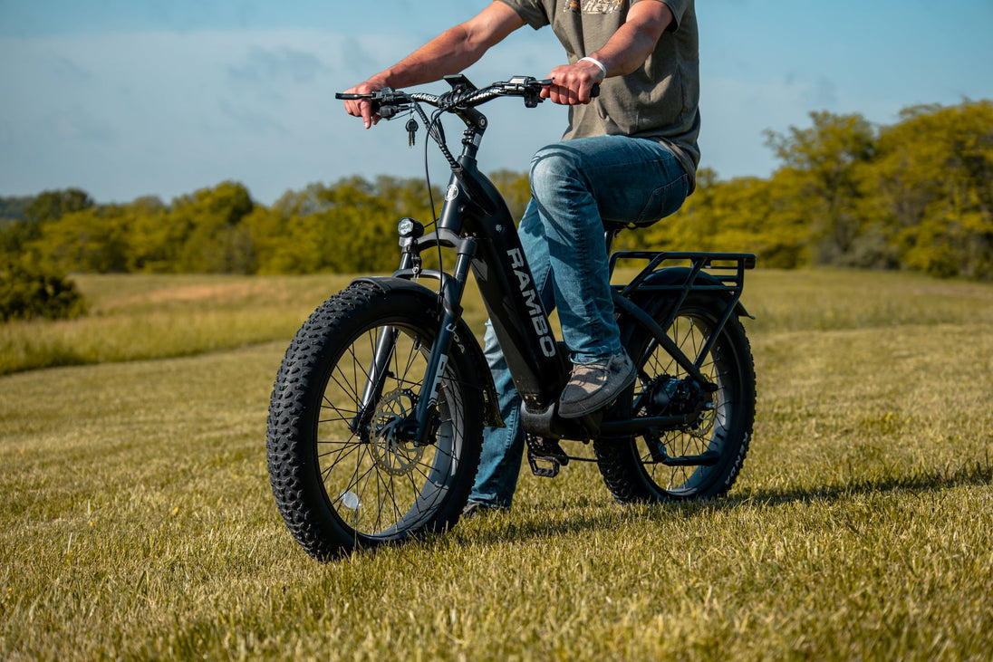 Rambo Savage 2.0 Fat Tire Electric Hunting Bike - White - 15Ah - image 3