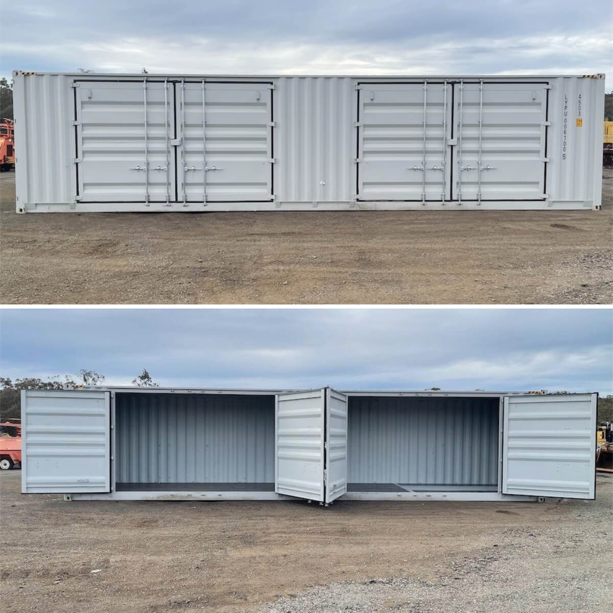 Chery Industrial 40ft High Cube Container with 2 Side Doors