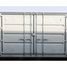 Chery Industrial 40ft High Cube Container with 2 Side Doors