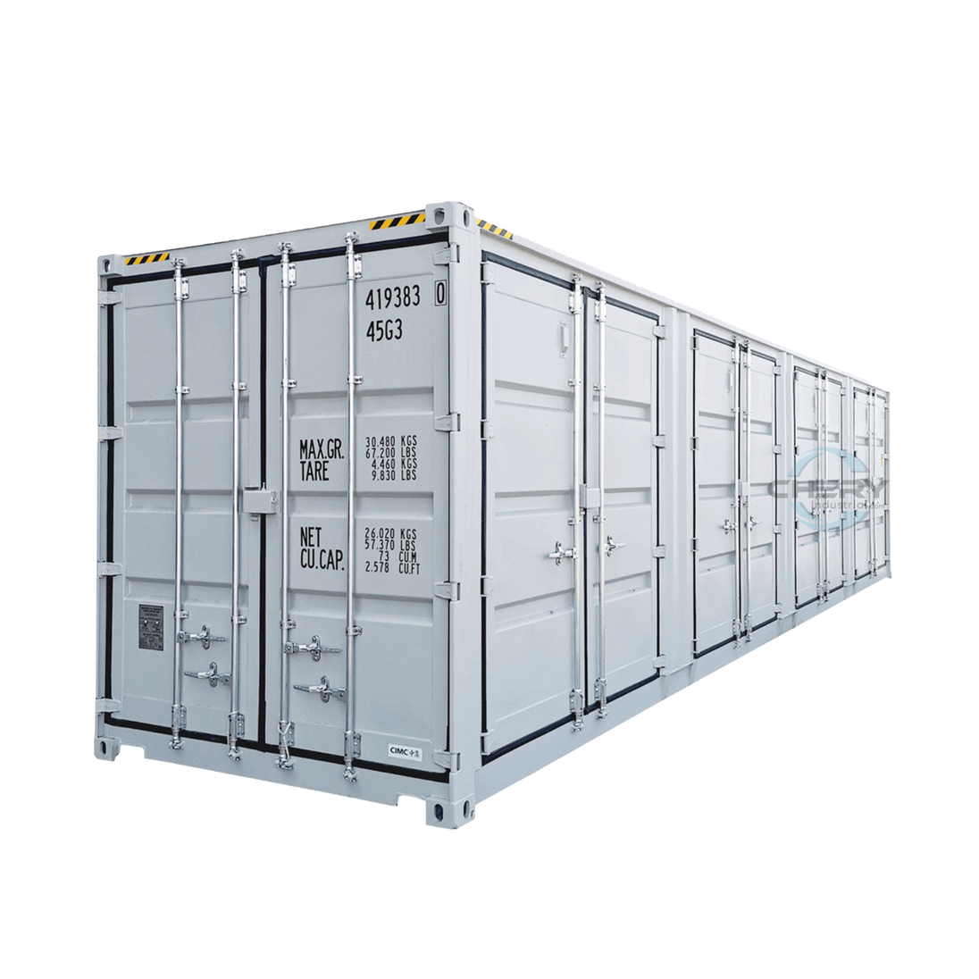 Chery Industrial | 40ft High Cube Container with 4 Side Doors