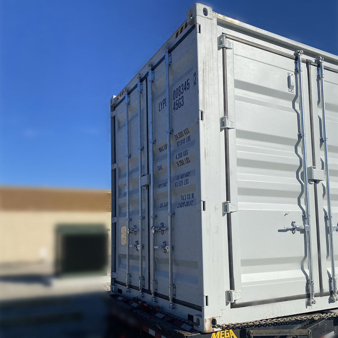 Chery Industrial 40ft High Cube Container with 4 Side Doors