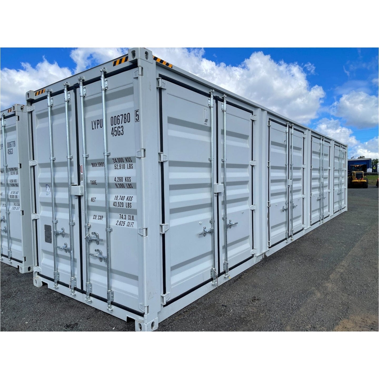 Chery Industrial 40ft High Cube Container with 4 Side Doors