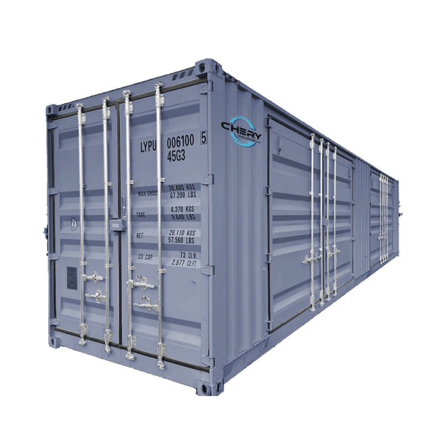 Chery Industrial | 40ft High Cube Two Multi Doors Container with Logo