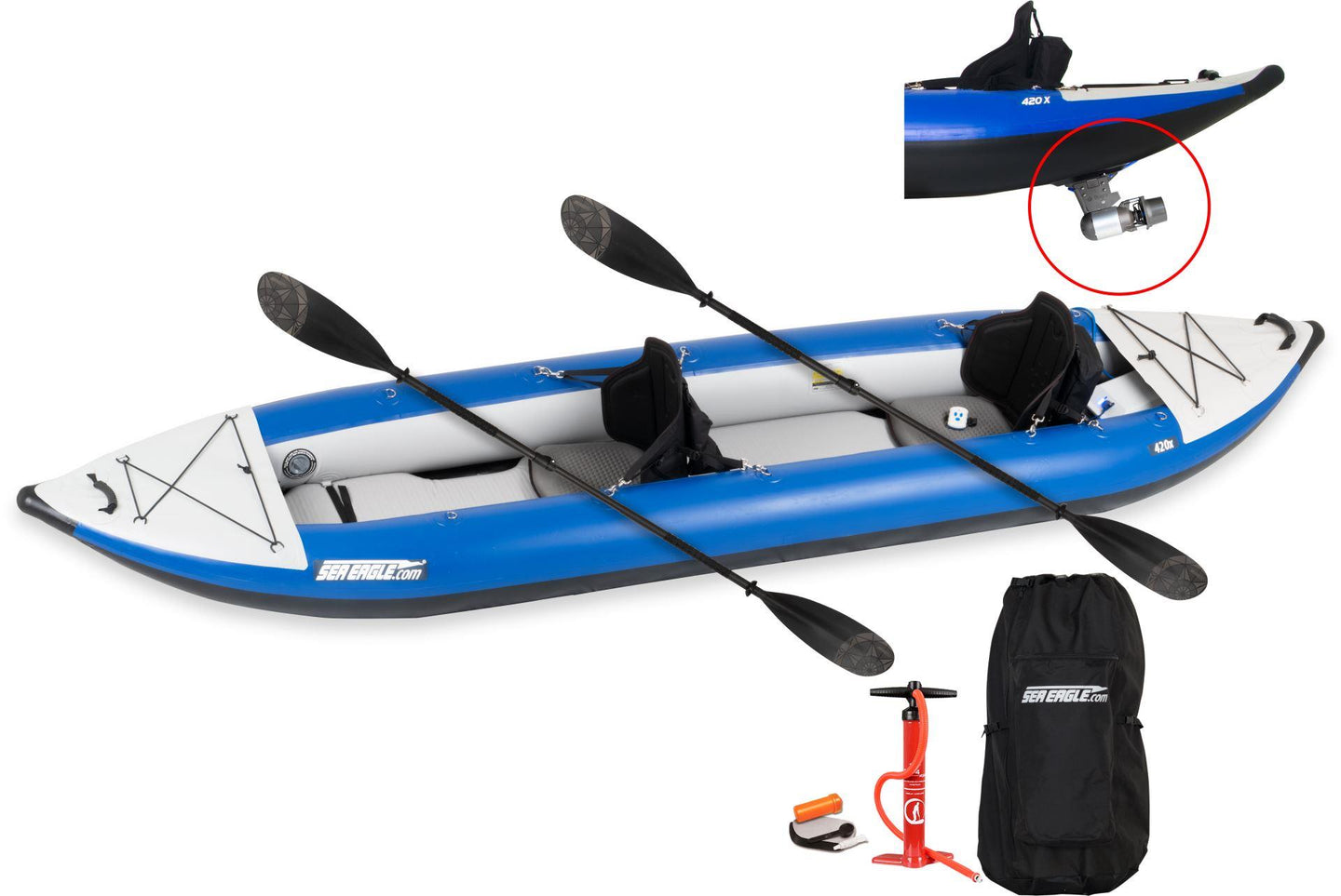 Sea Eagle 420x Explorer - Pro Carbon - Accessories
