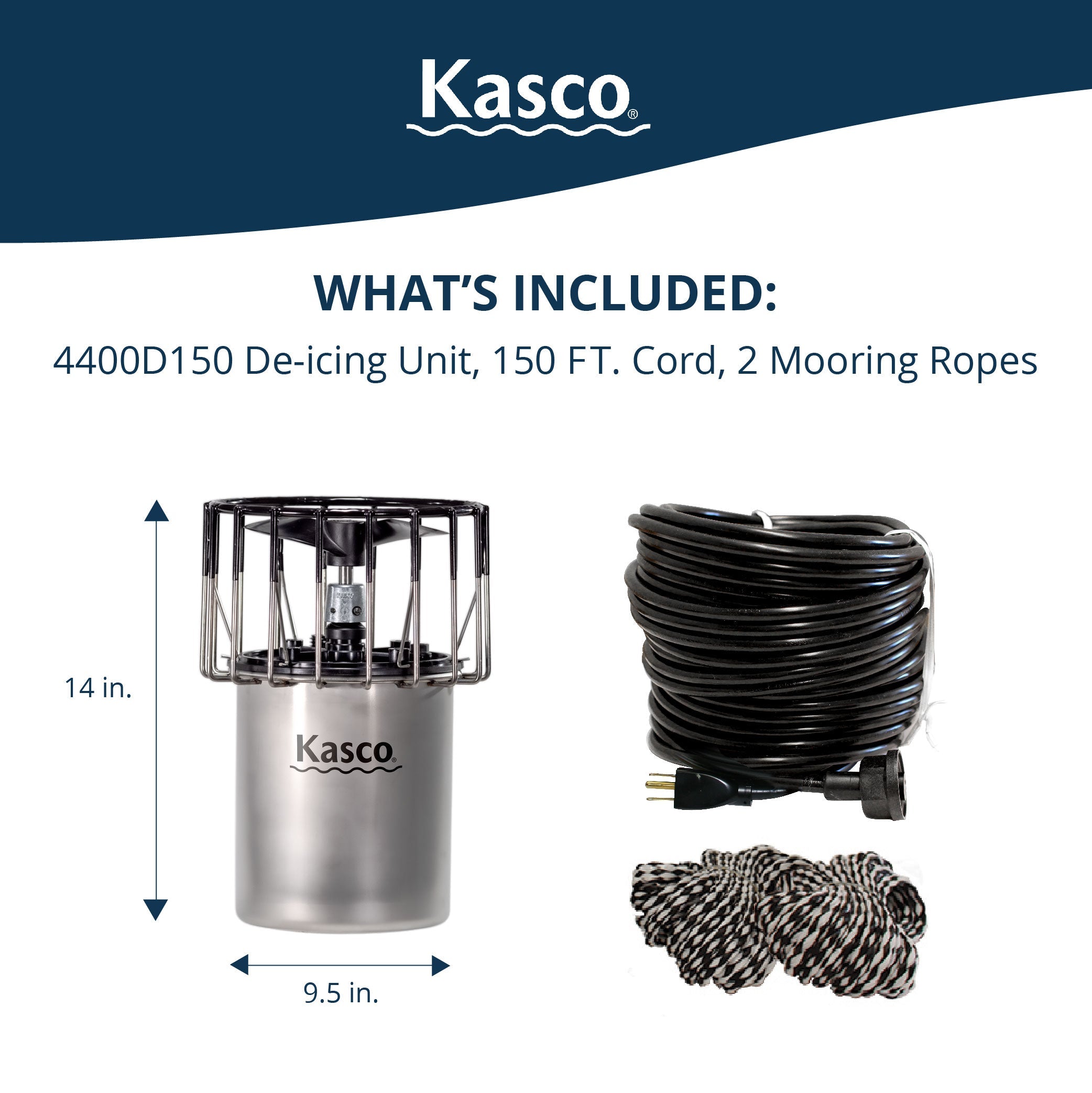 Kasco Marine | Dock & Marina De-Icer
