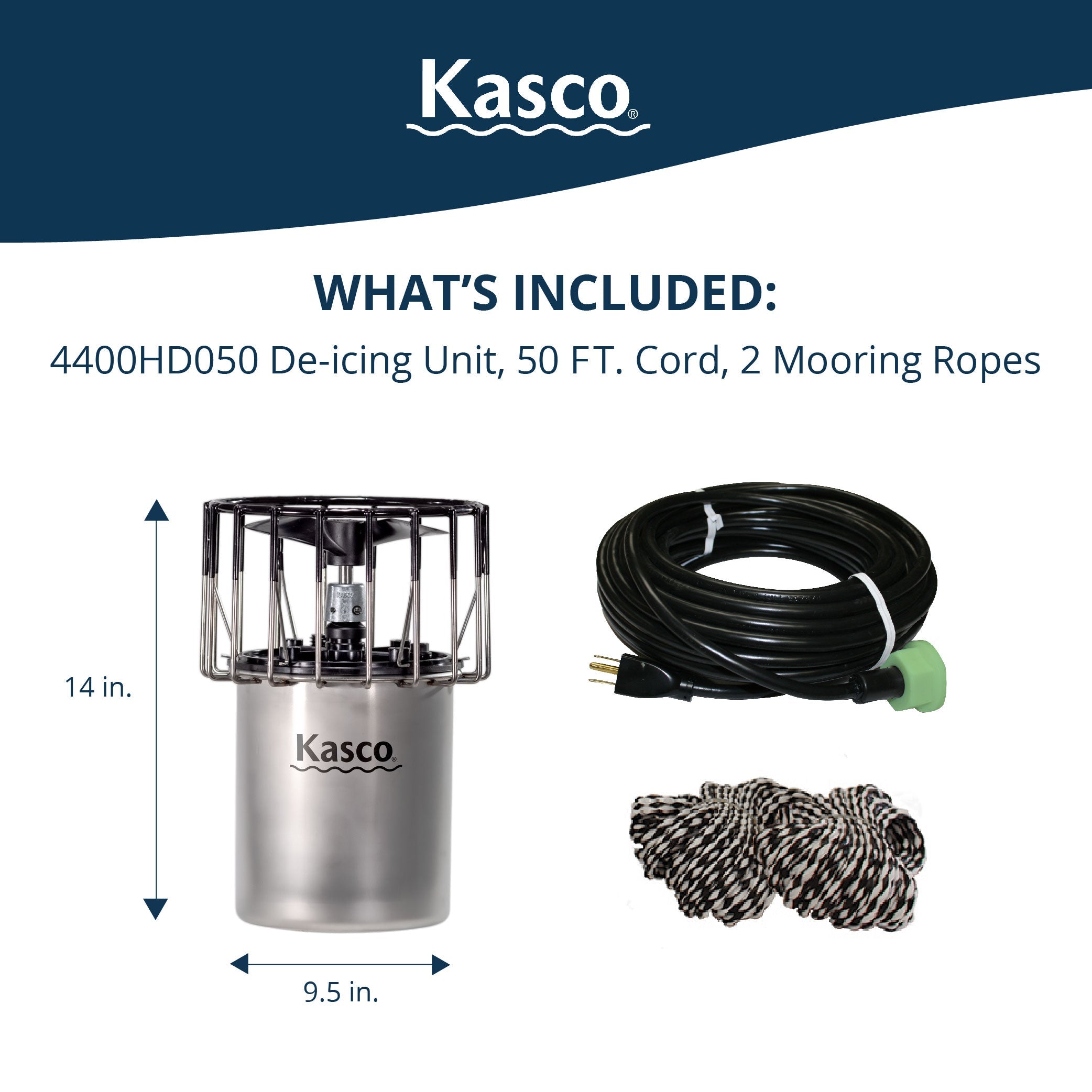 Kasco Marine | Dock & Marina De-Icer