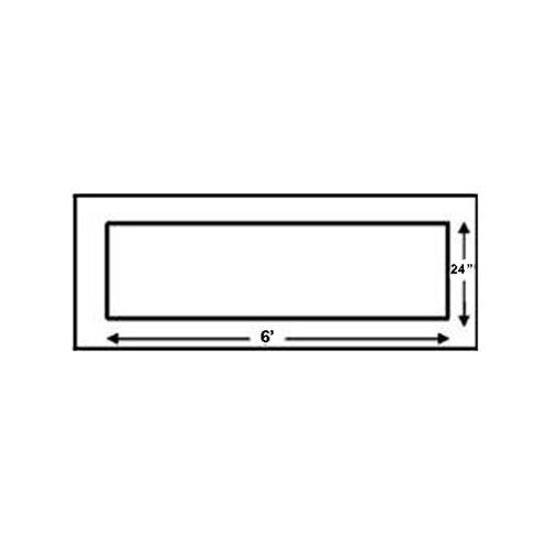 Newstripe | 72 Inch Stop Bar 24 Inches Wide | 10004438