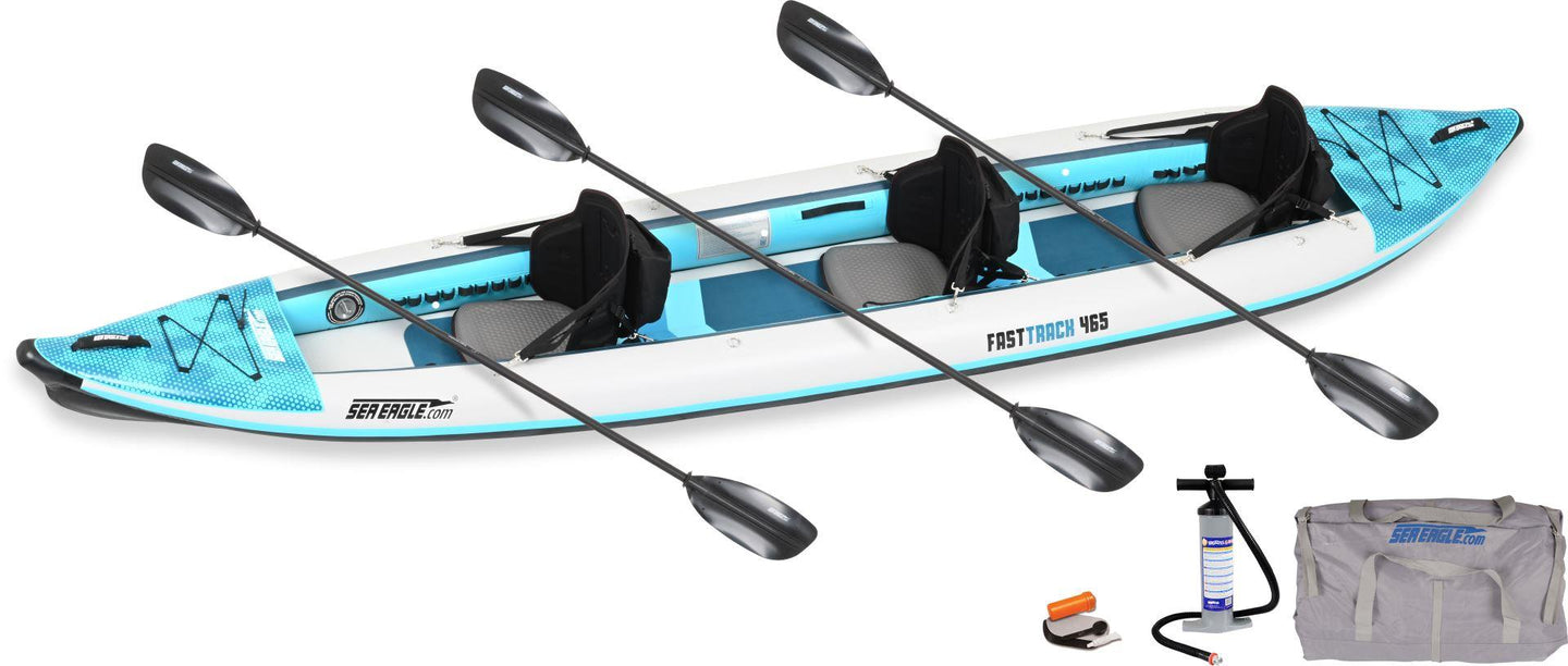 Sea Eagle 465ft FastTrack™ V-bottom - Pro Two Person - Comparison