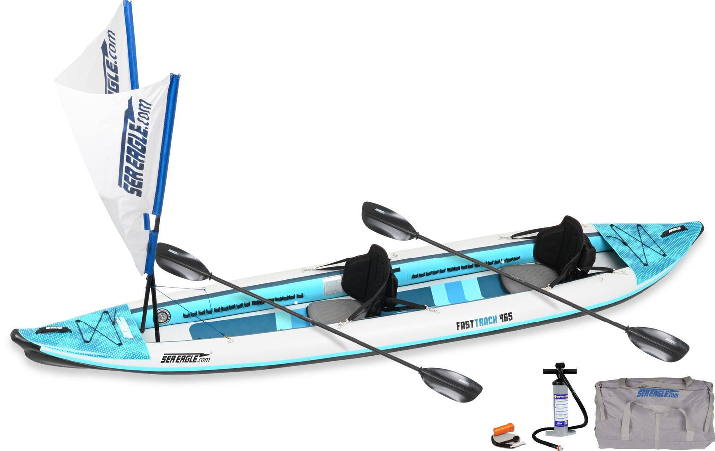Sea Eagle 465ft FastTrack™ V-bottom - Pro - Storage View