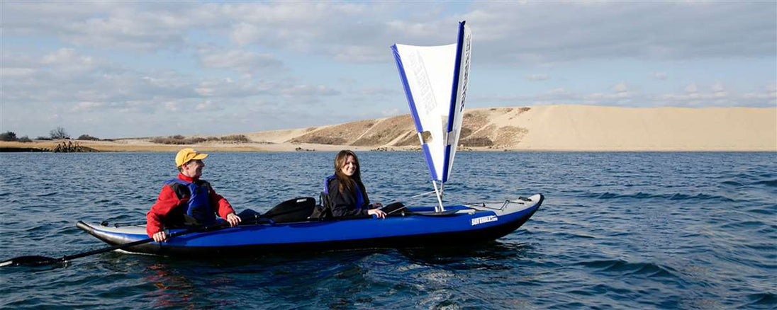 Sea Eagle 420x Explorer - Pro Carbon - On Water