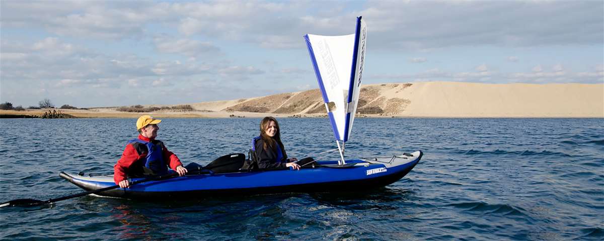 Sea Eagle 420x Explorer - Pro Carbon - On Water