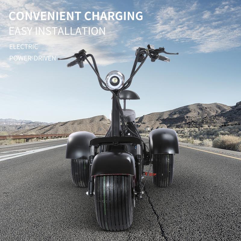 Electric Fat Tire Mobility Trike Scooter T7.0