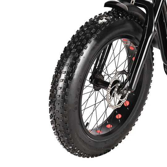Electric Fat Tire Bike Shimano 7-Speed Titan 500